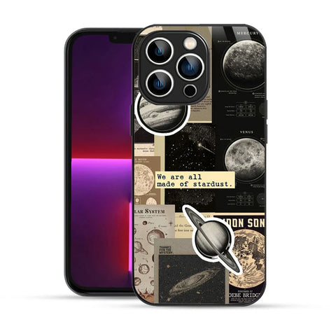 Bornstud Galaxy Solar collage Printed Case for iPhone 13 Pro Max
