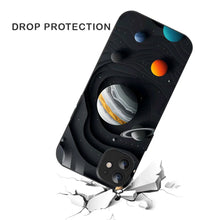 Bornstud Galaxy Solar collage Black Printed Case for iPhone 11