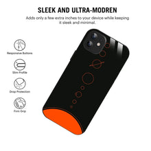 Bornstud Galaxy Solar collage Black & Red Printed Case for iPhone 11