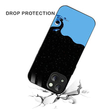 Bornstud Galaxy Astronouts blue Printed Case for iPhone 15