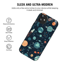 Bornstud Galaxy green Printed Case for iPhone 12