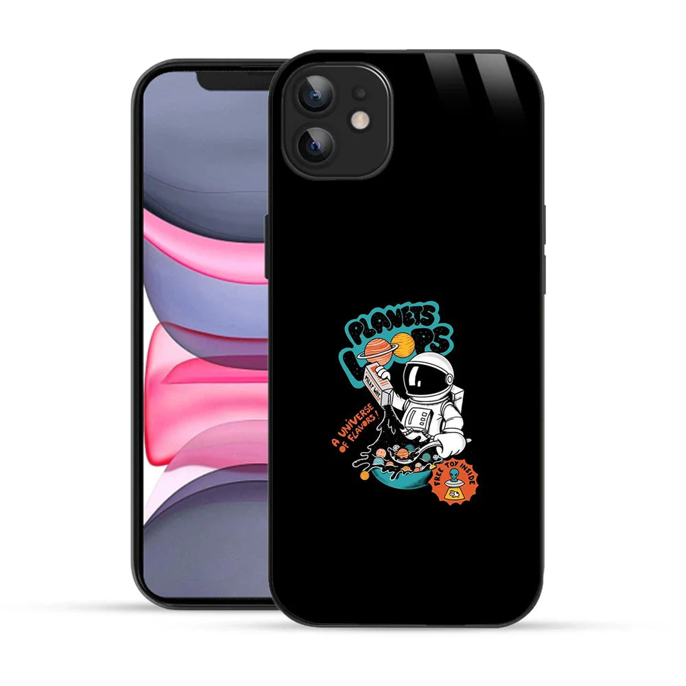 Bornstud Galaxy Planet loops Printed Case for iPhone 11