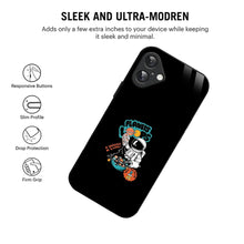 Bornstud Galaxy Planet loops Printed Case for iPhone 16