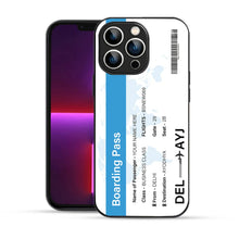 Bornstud Personalised my Boarding Pass Printed Case Celestial Blue