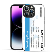 Bornstud Personalised my Boarding Pass Printed Case Celestial Blue