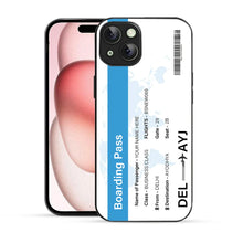 Bornstud Personalised my Boarding Pass Printed Case Celestial Blue