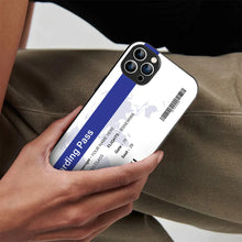 Bornstud Personalised my Boarding Pass Printed Case for iPhone 11 Pro Cobalt