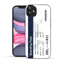 Bornstud Personalised my Boarding Pass Printed Case Ebony Clay