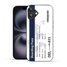 Bornstud Personalised my Boarding Pass Printed Case Ebony Clay