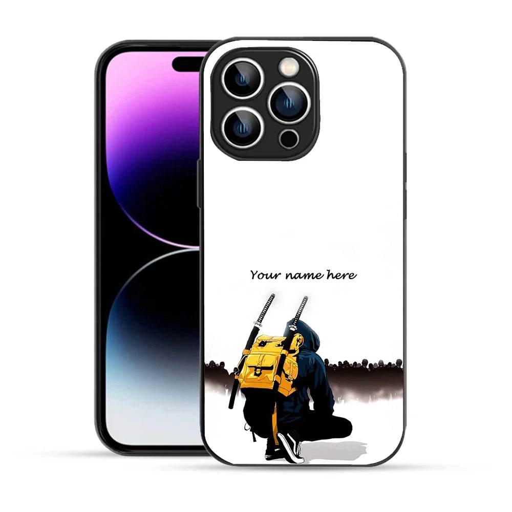 Bornstud Personalised my Name Printed Case for iPhone 14 Pro Max Creole - Bornstud