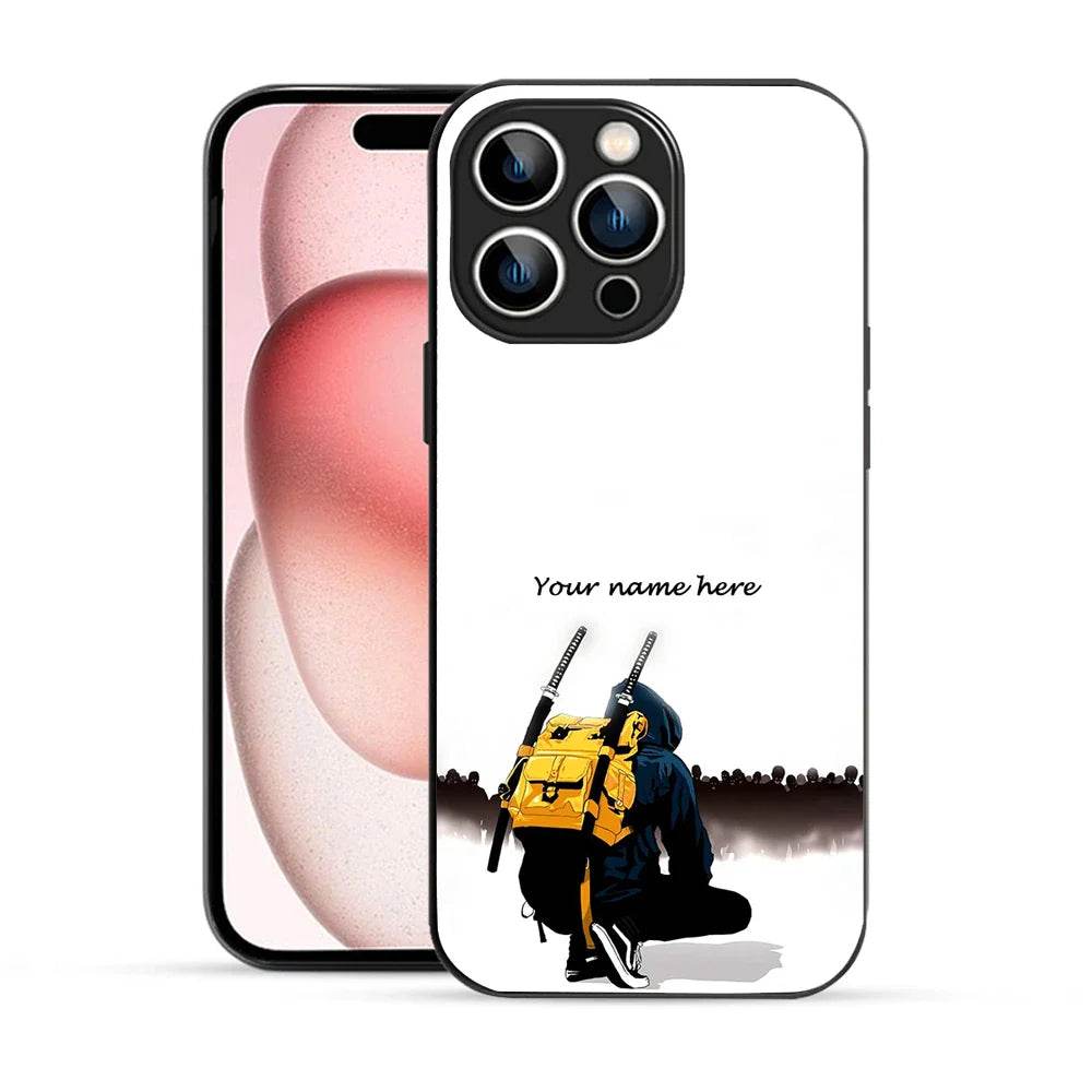 Bornstud Personalised my Name Printed Case for iPhone 15 Pro Max Creole - Bornstud