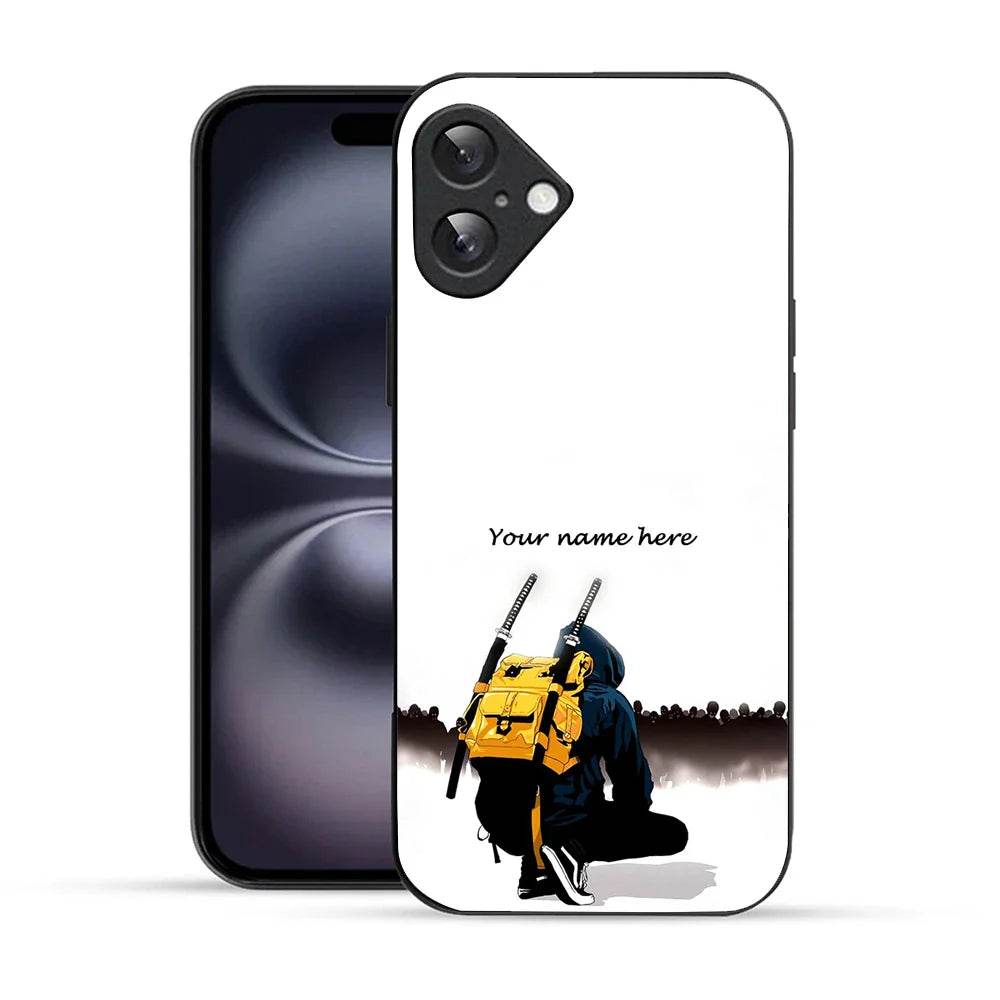 Bornstud Personalised my Name Printed Case for iPhone 16 Plus Creole - Bornstud