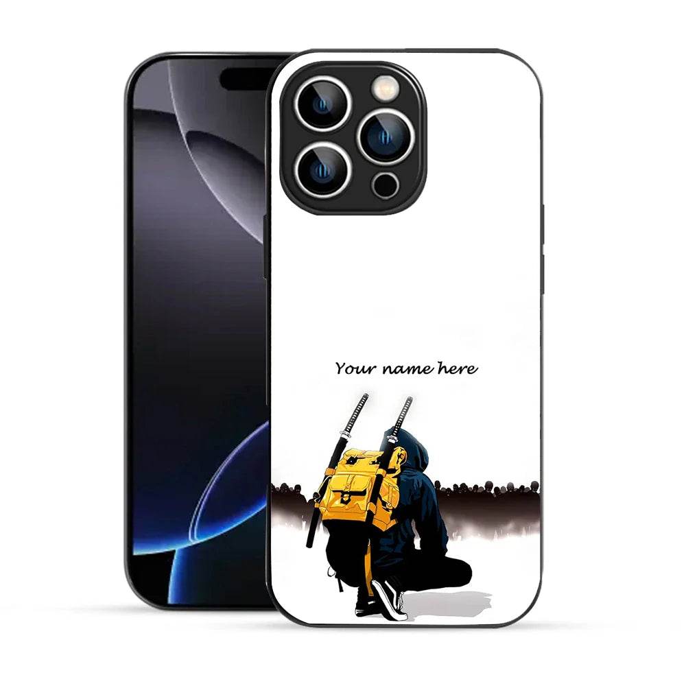 Bornstud Personalised my Name Printed Case for iPhone 16 Pro Max Creole - Bornstud