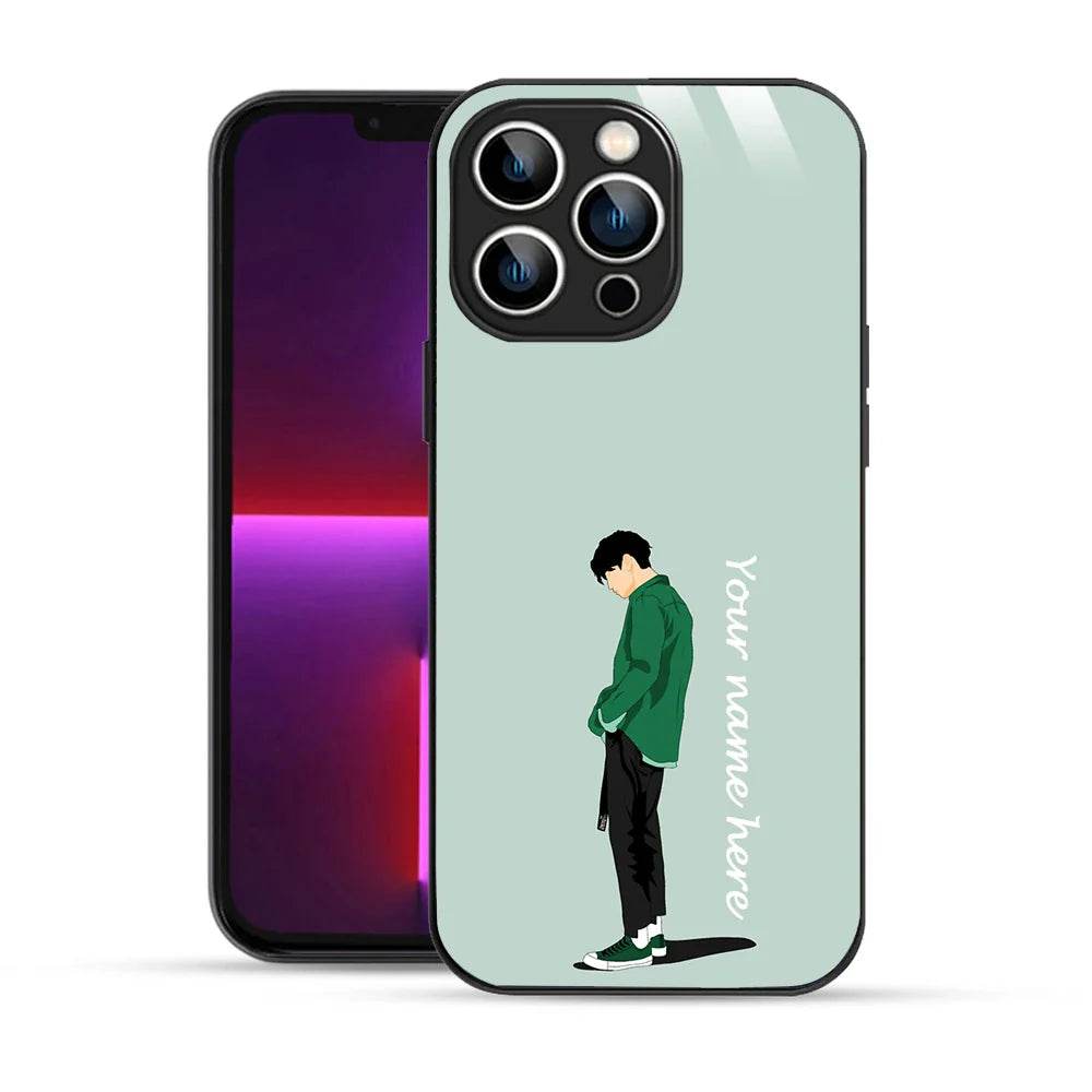 Bornstud Personalised my Name Printed Case for iPhone 13 Pro Max Surf - Bornstud