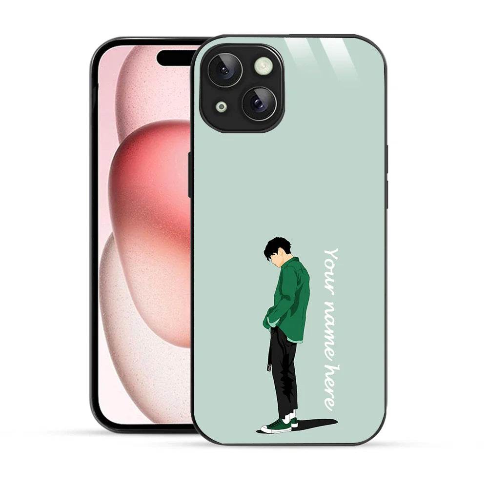 Bornstud Personalised my Name Printed Case for iPhone 15 Surf - Bornstud