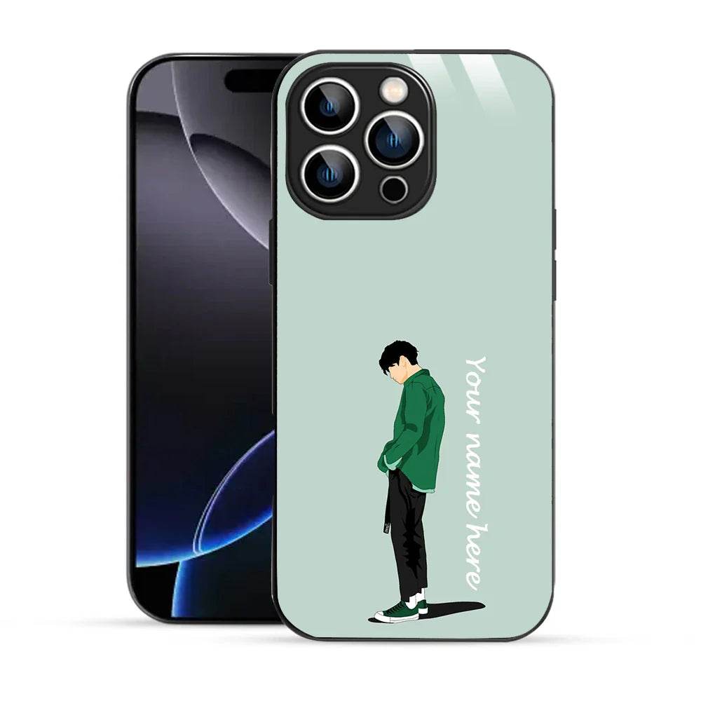Bornstud Personalised my Name Printed Case for iPhone 16 Pro Surf - Bornstud