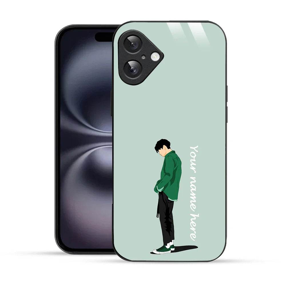 Bornstud Personalised my Name Printed Case for iPhone 16 Surf - Bornstud