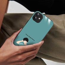 Bornstud Personalised my Name Printed Case for iPhone 12 Blue - Bornstud