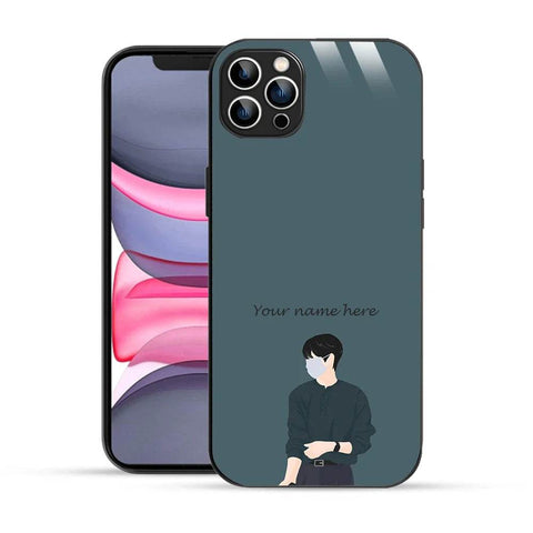 Bornstud Personalised my Name Printed Case for iPhone 12 Pro Slate - Bornstud