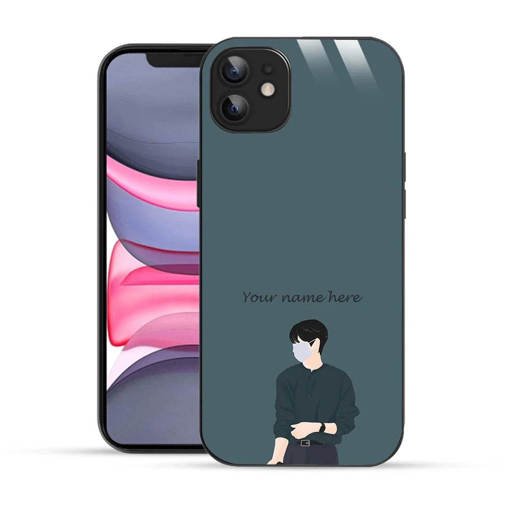 Bornstud Personalised my Name Printed Case for iPhone 11 Slate - Bornstud