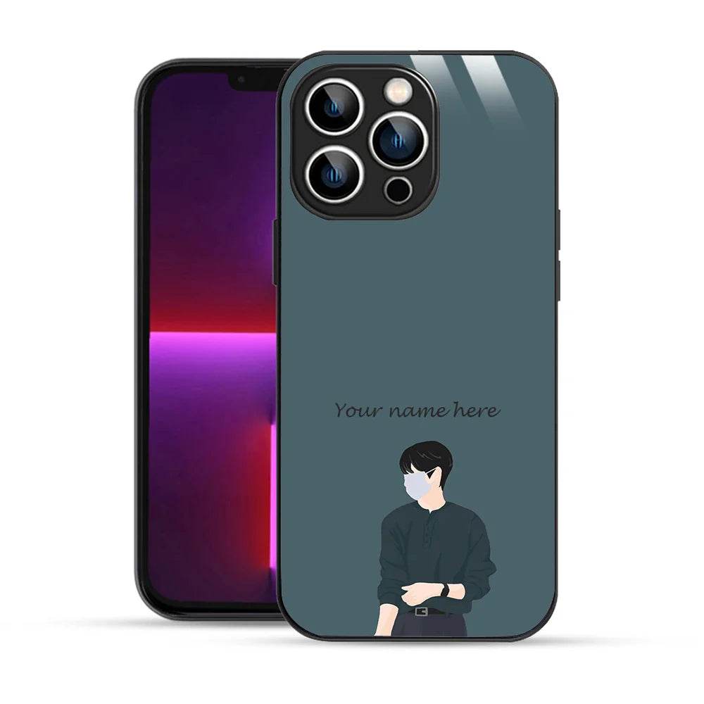 Bornstud Personalised my Name Printed Case for iPhone 13 Pro Slate - Bornstud