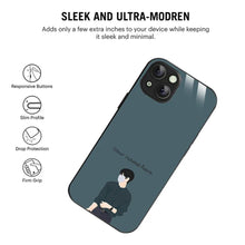Bornstud Personalised my Name Printed Case for iPhone 15 Slate - Bornstud
