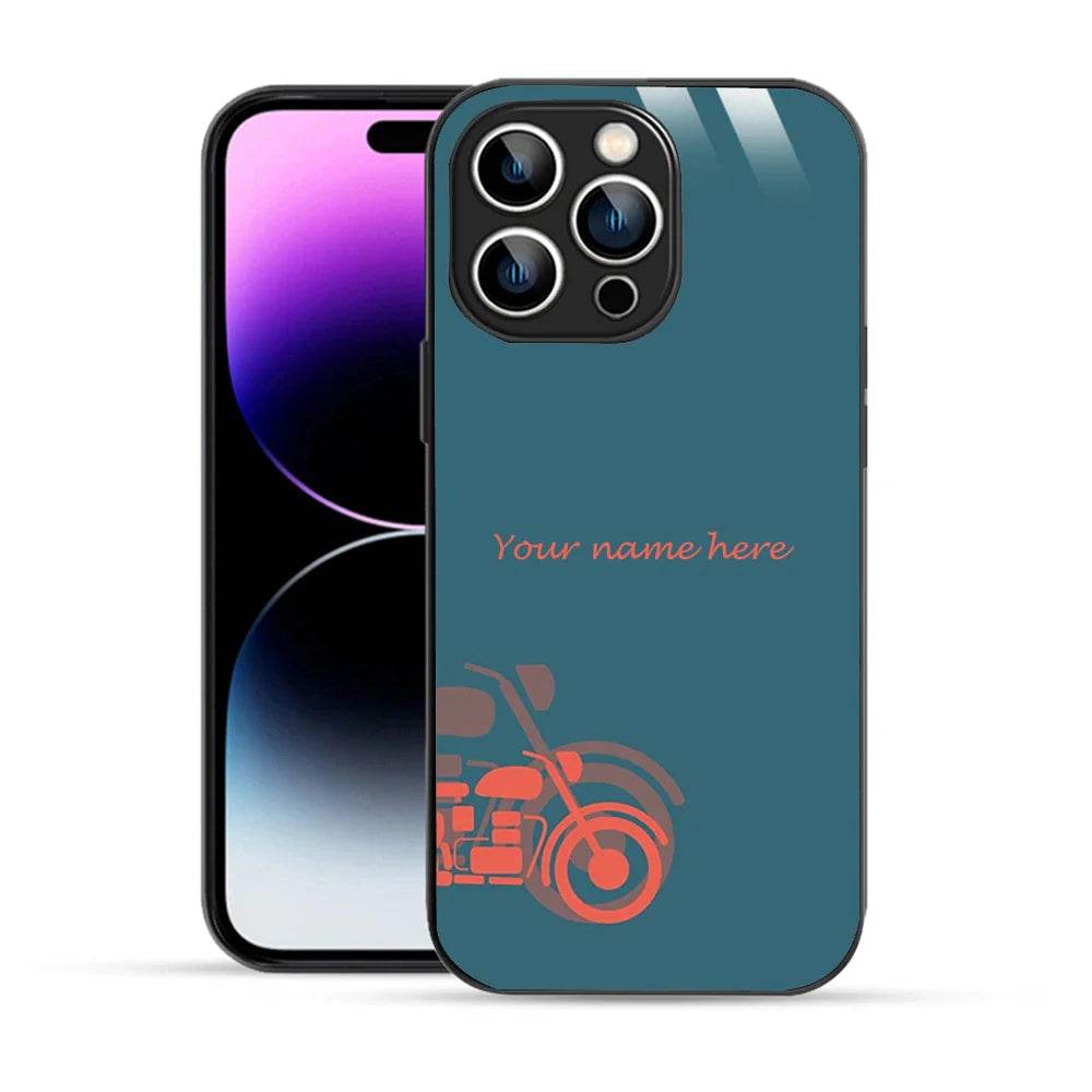 Bornstud Personalised my Name Printed Case for iPhone 14 Pro Casal - Bornstud