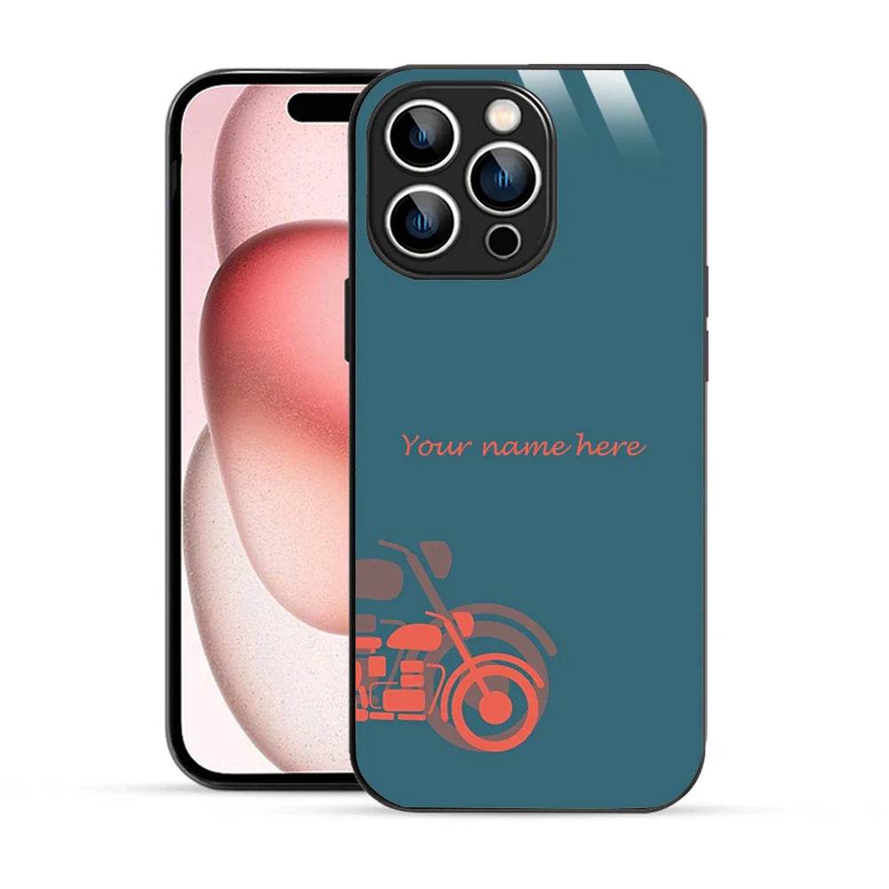 Bornstud Personalised my Name Printed Case for iPhone 15 Pro Casal - Bornstud