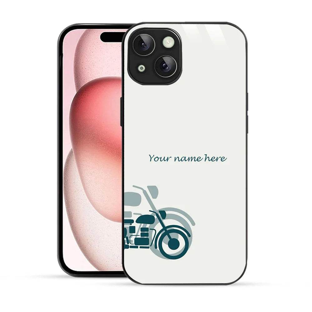 Bornstud Personalised my Name Printed Case for iPhone 15 Plus Sherpa Blue - Bornstud