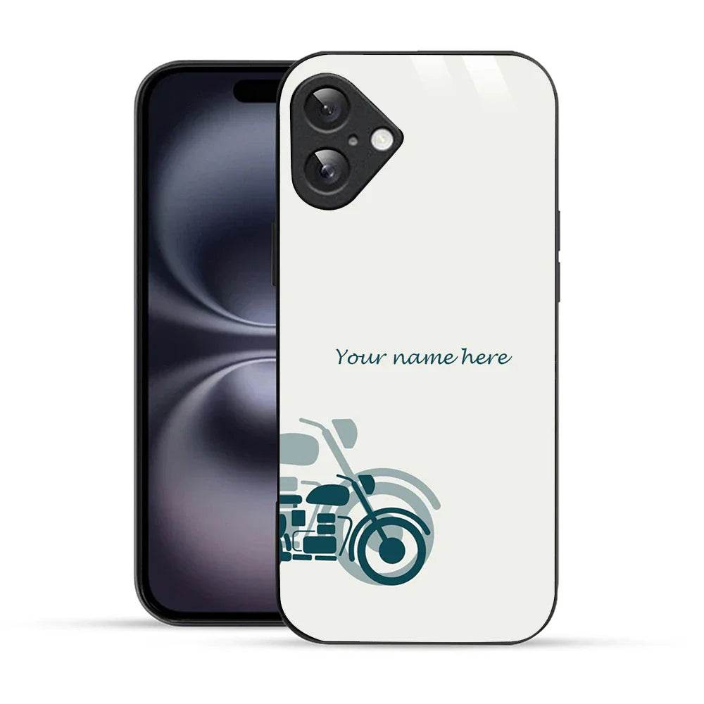 Bornstud Personalised my Name Printed Case for iPhone 16 Plus Sherpa Blue - Bornstud