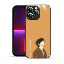 Bornstud Personalised my Name Printed Case Sand Brown - Bornstud