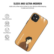 Bornstud Personalised my Name Printed Case for iPhone 11 Sand Brown - Bornstud