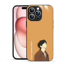 Bornstud Personalised my Name Printed Case Sand Brown - Bornstud
