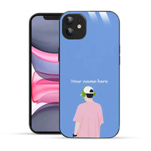 Bornstud Personalised my Name Printed Case Pastel Blue - Bornstud