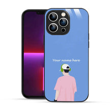 Bornstud Personalised my Name Printed Case Pastel Blue - Bornstud