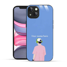 Bornstud Personalised my Name Printed Case Pastel Blue - Bornstud