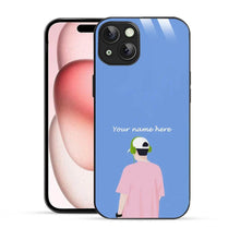 Bornstud Personalised my Name Printed Case Pastel Blue - Bornstud