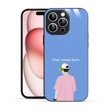 Bornstud Personalised my Name Printed Case Pastel Blue - Bornstud