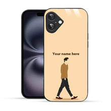 Bornstud Personalised my Name Printed Case Light Peach - Bornstud