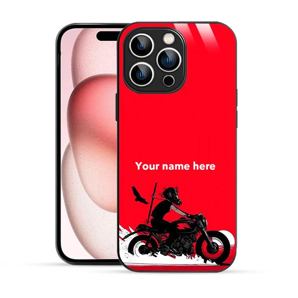 Bornstud Personalised my Name Printed Case for iPhone 15 Pro Max Ruddy - Bornstud