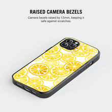 Bornstud Lemon Aesthetic iPhone 12 Pro Max Mobile Back Cover – 2D Glass Printed Elegance - Bornstud