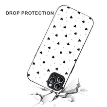 Bornstud Aesthetic Black Heart iPhone 12 Pro Max Mobile Back Cover – Premium Style & Protection - Bornstud