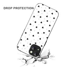 Bornstud Aesthetic Black Heart iPhone 14 Mobile Back Cover – Premium Style & Protection - Bornstud