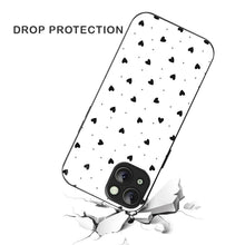 Bornstud Aesthetic Black Heart iPhone 15 Mobile Back Cover – Premium Style & Protection - Bornstud