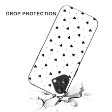 Bornstud Aesthetic Black Heart iPhone 16 Pro Mobile Back Cover – Premium Style & Protection - Bornstud
