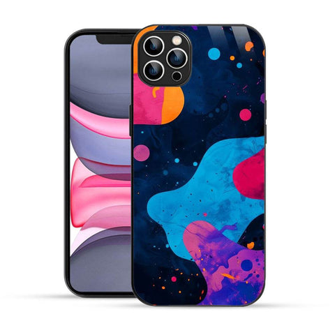 Bornstud Aesthetic Liquid Color Mobile Cover for iPhone 12 Pro Max – Fluid Elegance with Superior Protection - Bornstud