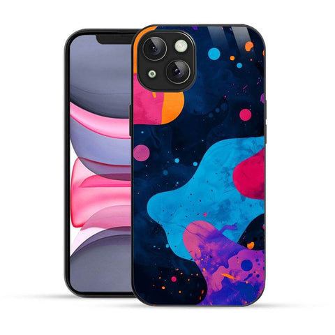 Bornstud Aesthetic Liquid Color Mobile Cover for iPhone 14 Plus – Fluid Elegance with Superior Protection - Bornstud