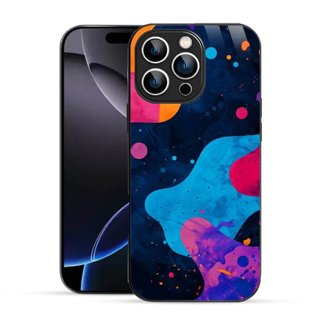 Bornstud Aesthetic Liquid Color Mobile Cover for iPhone 16 Pro – Fluid Elegance with Superior Protection - Bornstud