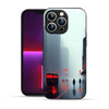 Elevate Your iPhone Experience with Bornstud's 2D Glass Printed Aesthetic City Skyline Mobile Back Cover - Bornstud