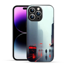 Elevate Your iPhone Experience with Bornstud's 2D Glass Printed Aesthetic City Skyline Mobile Back Cover - Bornstud